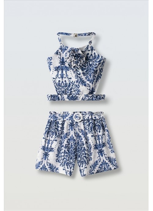 Σετ σορτσάκι με τοπ Εβίτα