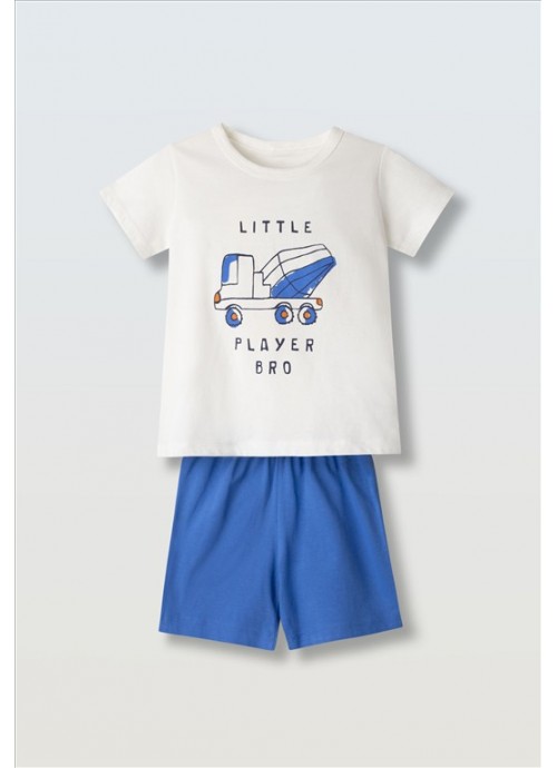 16053-Πιτζάμα little player bro Hashtag