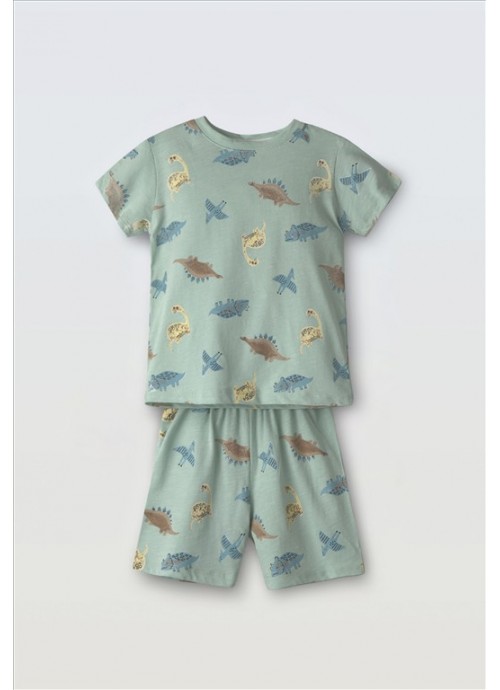 16060-Πιτζάμα dino Hashtag