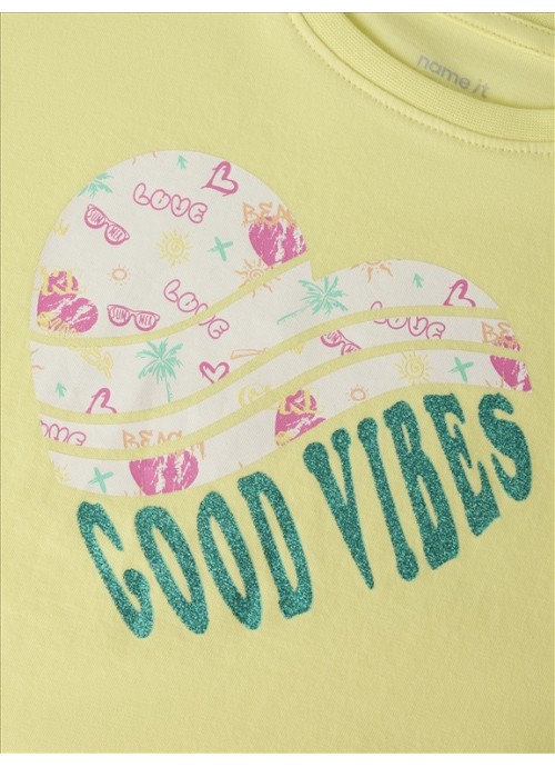 Μπλούζα good vibes Name It