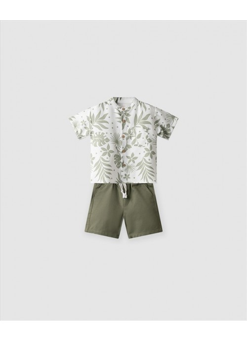 16245-Σετ πουκάμισο με βερμούδα Nek