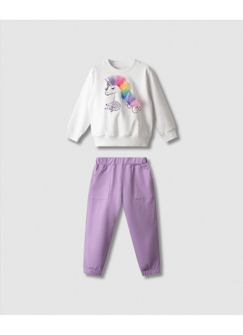 16249-Σετ φόρμας unicorn Nek