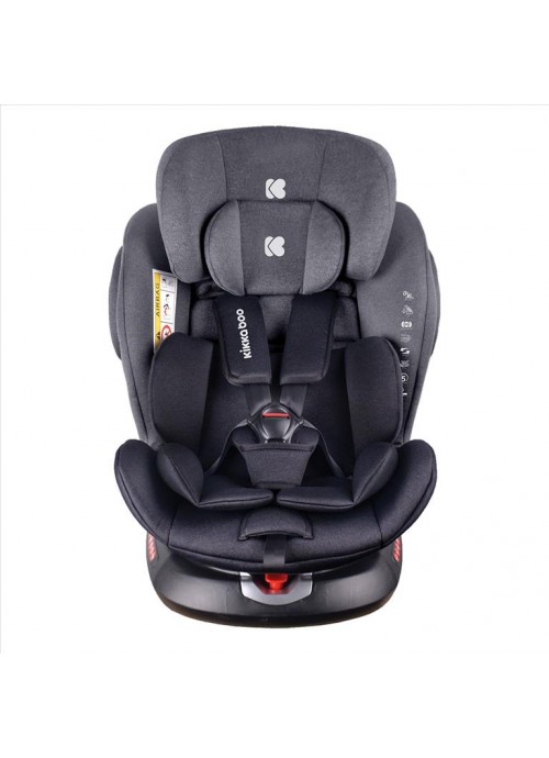 763-Kikka Boo Felix dark Grey 0-36kg