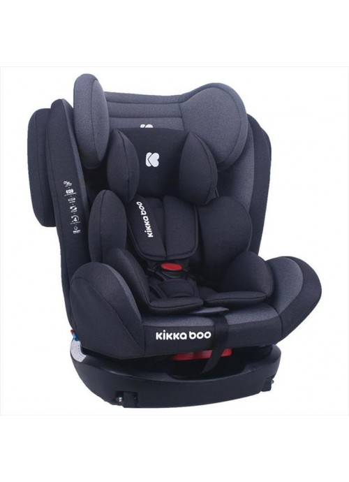 6330-Κάθισμα αυτοκινήτου Kikka Boo 4 Fix Dark Grey 2020