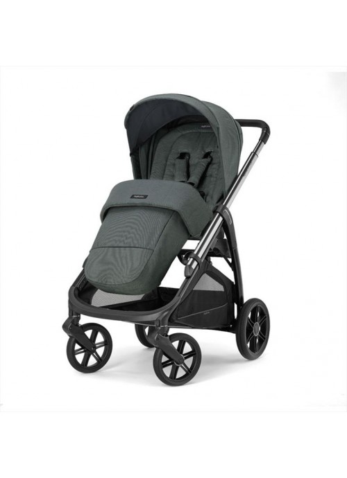 Inglesina Aptica Quattro χρώμα Emerald Green με σκελετό Lithium Black και κάθισμα αυτ/του Darwin