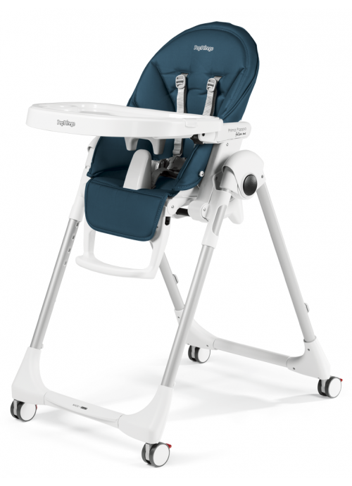 2199-Peg Perego καρέκλα φαγητού Prima Pappa Follow Me 20 petrolio