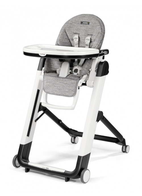 2202-Peg Perego καρέκλα φαγητού Siesta Follow Me 20 wonder grey