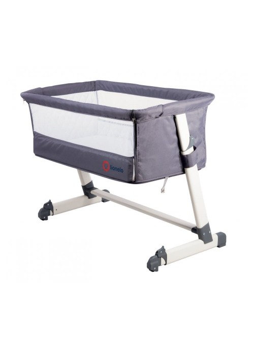 1086-Lionelo βρεφικό λίκνο theo dark grey