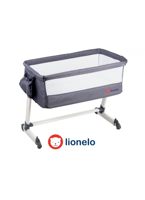 Lionelo βρεφικό λίκνο theo dark grey