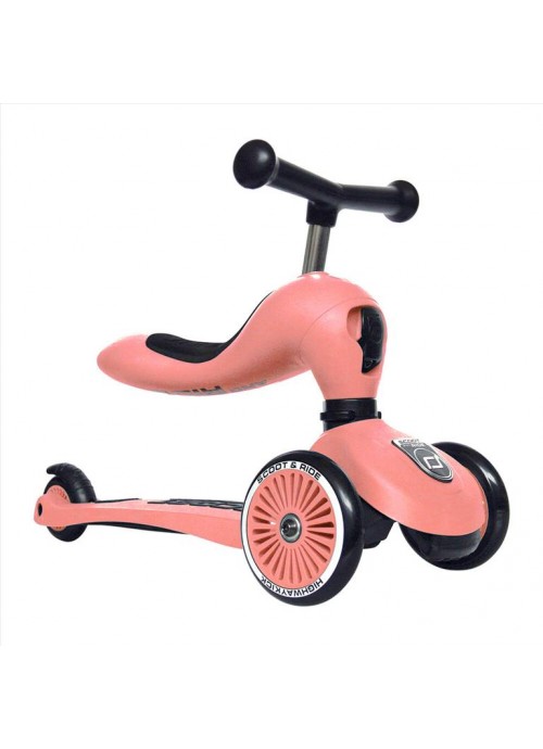 3560-Παιδικό Scooter Highwaykick 1 Scoot And Ride peach