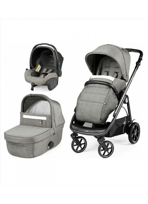 4454-Πολυκαρότσι PEG PEREGO Veloce SL Modular 3 in 1 City Grey