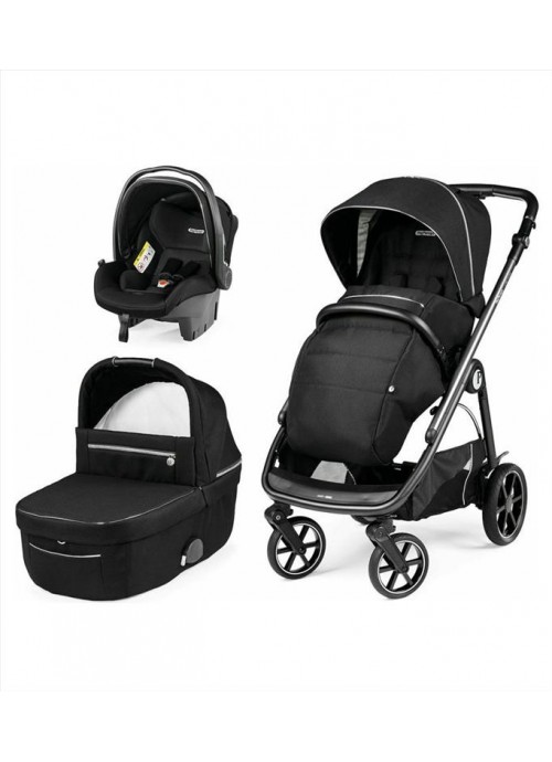 4455-Πολυκαρότσι PEG PEREGO Veloce SL Modular 3 in 1 Black Shine