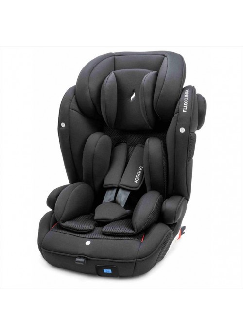 5746-Osann Κάθισμα Αυτοκινήτου Flux Klimax All Black 9-36 kg Με Isofix