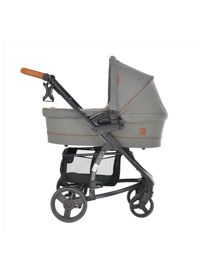 Πολυκαρότσι Bebe Stars, Malibu 3 σε 1 Grey Πολυκαρότσι Bebe Stars, Malibu 3 σε 1 Grey