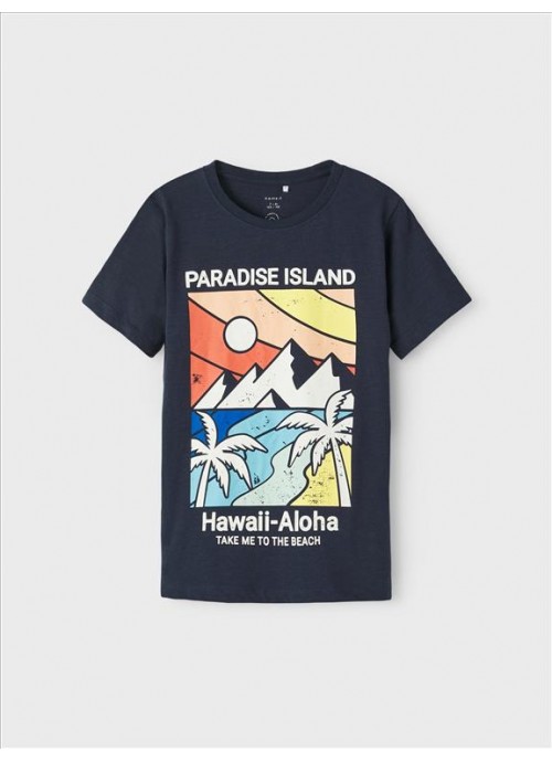8851-Μπλούζα paradise island Name It