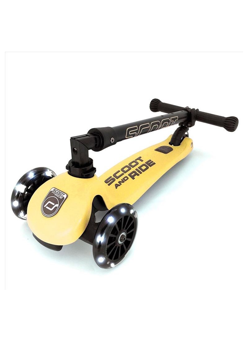 Scoot και Ride Παιδικό Πατίνι HighWayKick 3 Led Lemon Scoot και Ride Παιδικό Πατίνι HighWayKick 3 Led Lemon