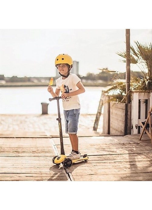 Scoot και Ride Παιδικό Πατίνι HighWayKick 3 Led Lemon