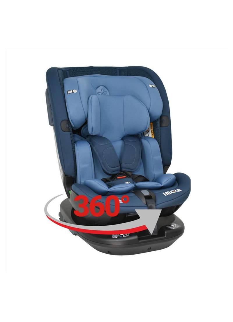 Κάθισμα Αυτοκινήτου Bebe Stars Imola Isofix i-Size 360° Marine Blue Κάθισμα Αυτοκινήτου Bebe Stars Imola Isofix i-Size 360° Marine Blue