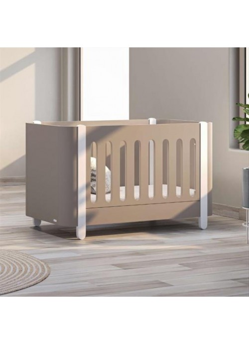 10296-Casababy Reine Cappuccino Βρεφικό Κρεβάτι Μετατρεπόμενο Σε Προεφηβικό