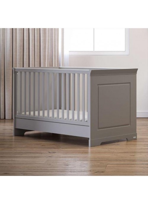10298-Casababy York Grey Βρεφικό Κρεβάτι Μετατρεπόμενο Σε Προεφηβικό
