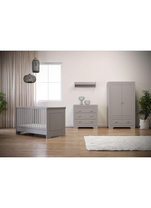 Casababy York Grey Βρεφικό Κρεβάτι Μετατρεπόμενο Σε Προεφηβικό