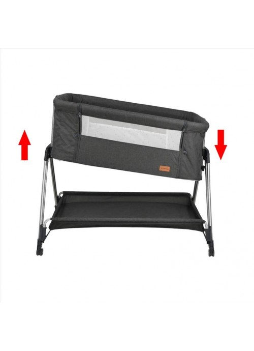 Βρεφικό Λίκνο Bebe Stars Pearl Graphite