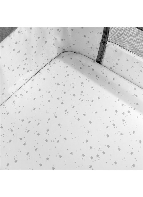 Βρεφικό Λίκνο Bebe Stars Pearl Graphite
