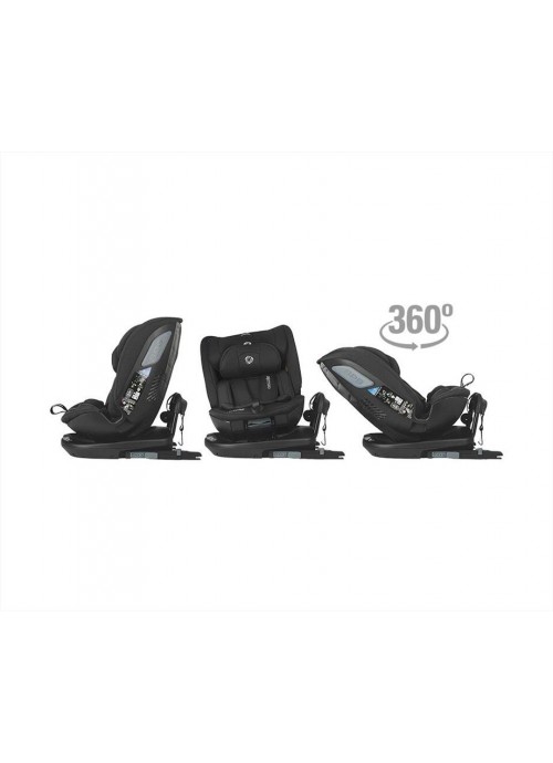 Smart Baby Καθισματάκι Αυτοκινήτου Velsa i-Size 0-36 kg με Isofix Jet Black