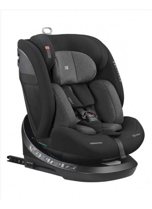 11714-Kikka Boo Καθισματάκι Αυτοκινήτου 40-150cm i-Hike i-Size DARK GREY