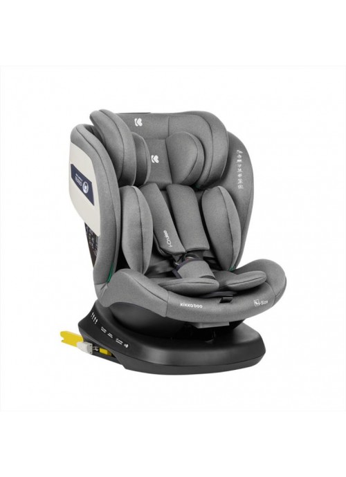 11870-Kikka Boo I-Cruise Καθισματάκι Αυτοκινήτου i-Size με Isofix Light Grey