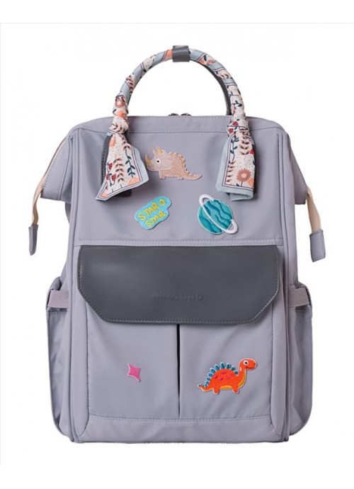 Τσάντα με Αλλαξιέρα Myla Kikka boo Grey