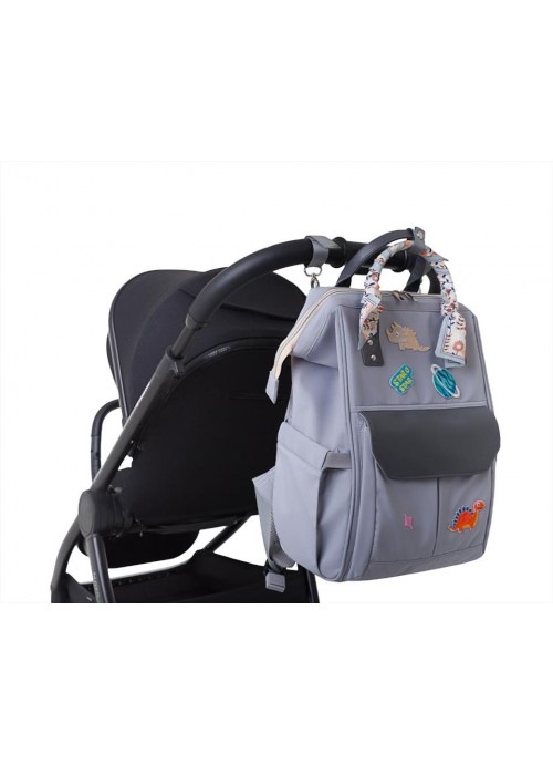Τσάντα με Αλλαξιέρα Myla Kikka boo Grey
