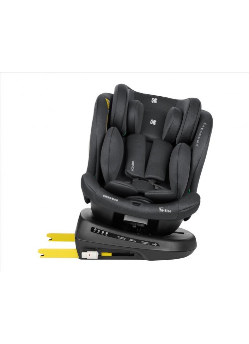 Kikka Boo I-Cruise Καθισματάκι Αυτοκινήτου i-Size με Isofix Dark Grey