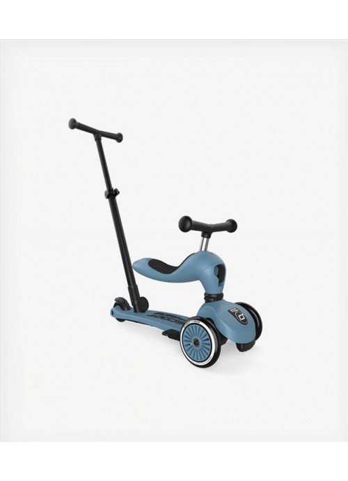 13039-Scoot και Ride Πατίνι Highway Kick 1 Push and Go Steel