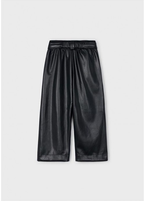 Δερμάτινο παντελόνι wide leg Mayoral