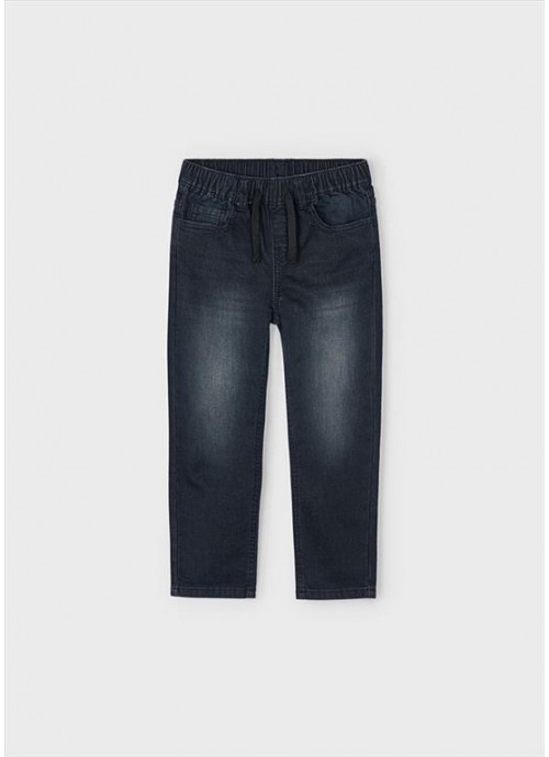 14503-Παντελόνι τζην jogger fit Mayoral