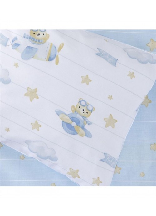 Σετ σεντόνια κούνιας με Λάστιχο 70x130+15 KOCCON Beary