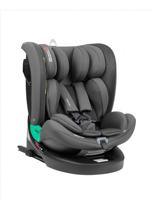 Kikka Boo Καθισματάκι Αυτοκινήτου i-Reverse με Isofix Dark Grey