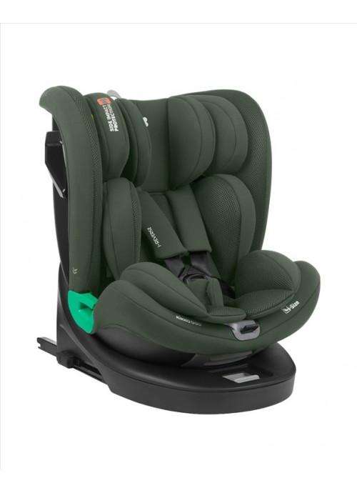 Kikka Boo Καθισματάκι Αυτοκινήτου i-Reverse με Isofix Army Green