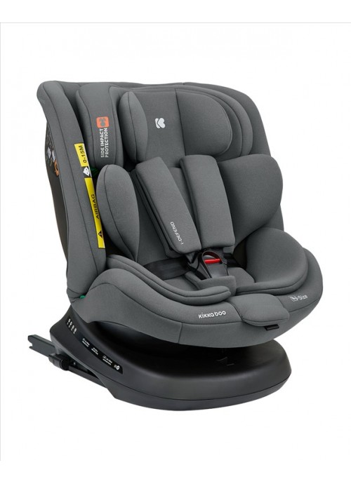 Kikka Boo I-defend Καθισματάκι Αυτοκινήτου i-Size με Isofix Grey