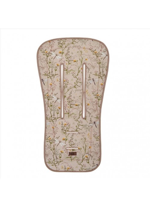 Kikka Boo Αντιιδρωτικό Στρώμα Καροτσιού Secret Garden 42x48x3εκ. Μπεζ