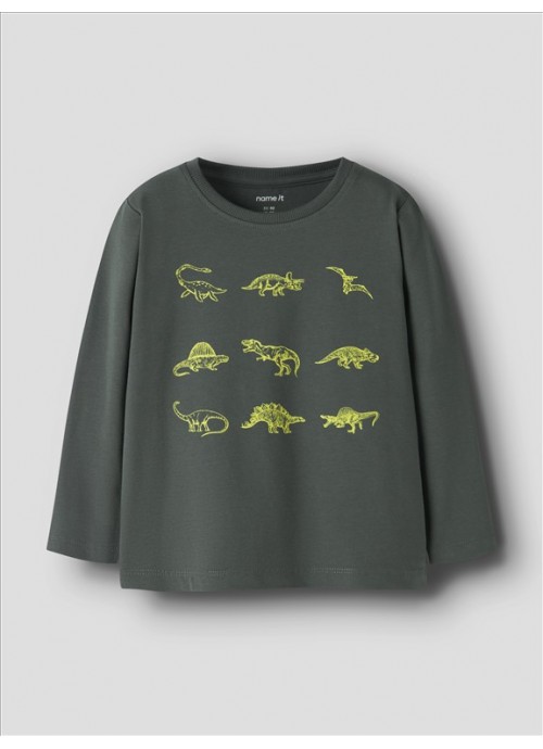 15253-Μπλούζα dino Name It