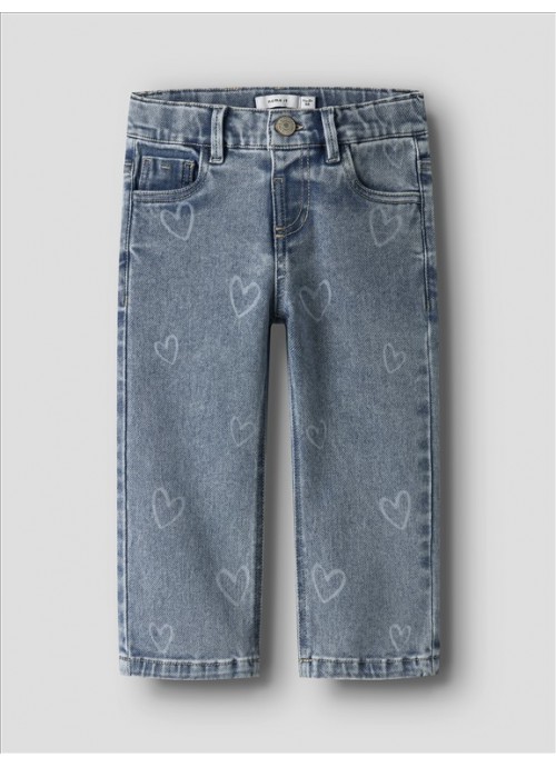 15702-Παντελόνι τζην straight fit Name It