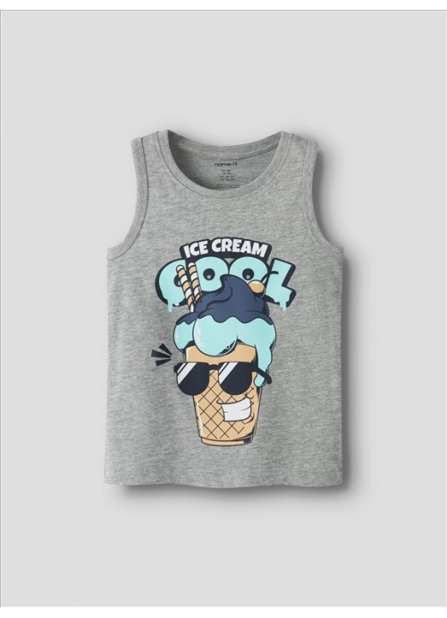 16223-Αμάνικη μπλούζα ice cream Name It