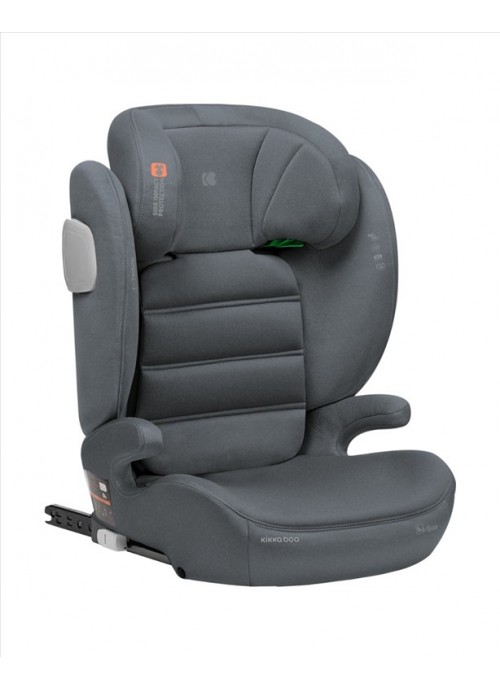 16337-Kikka Boo I-Track Καθισματάκι Αυτοκινήτου i-Size με Isofix Dark Grey 15-36 kg