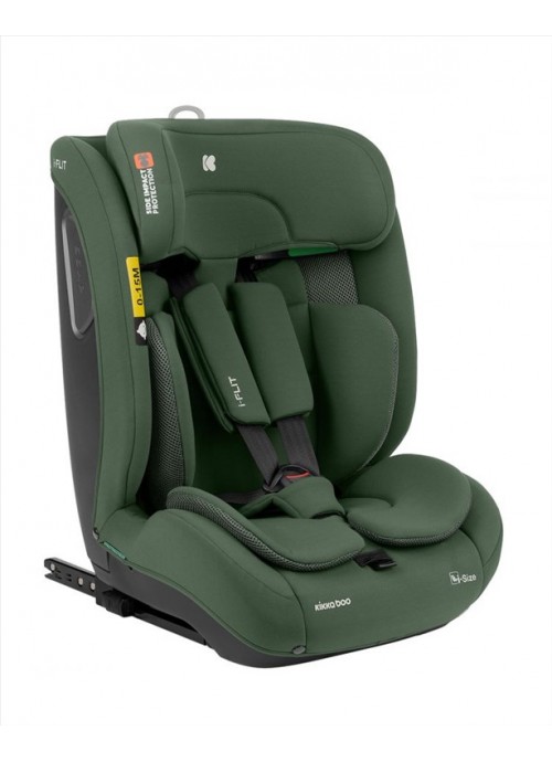 16339-Kikka Boo i-Flit Καθισματάκι Αυτοκινήτου i-Size με Isofix Army Green 9-36 kg