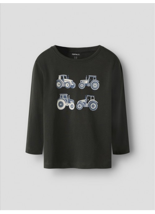 16580-Μπλούζα tractor Name It