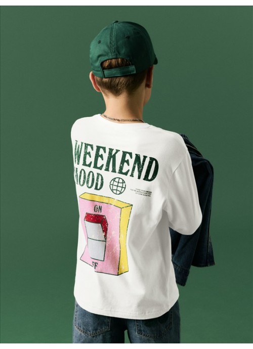16644-Μπλούζα weekend mood Name It