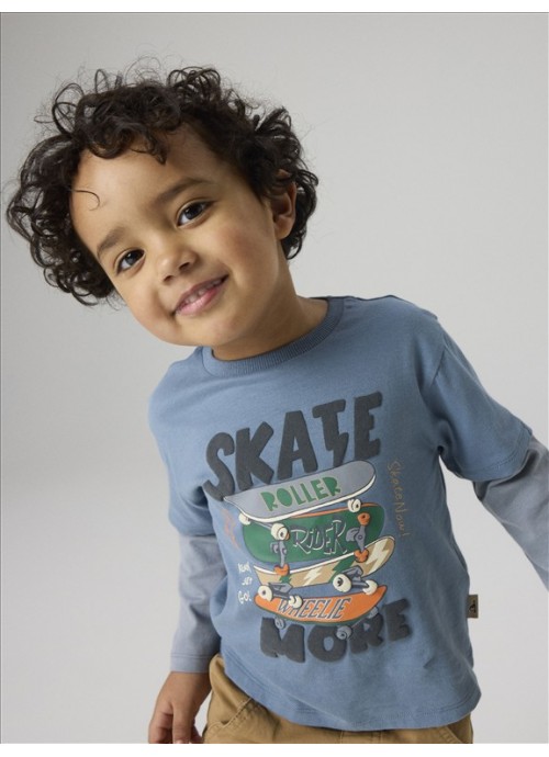 17005-Μπλούζα skate more Name It