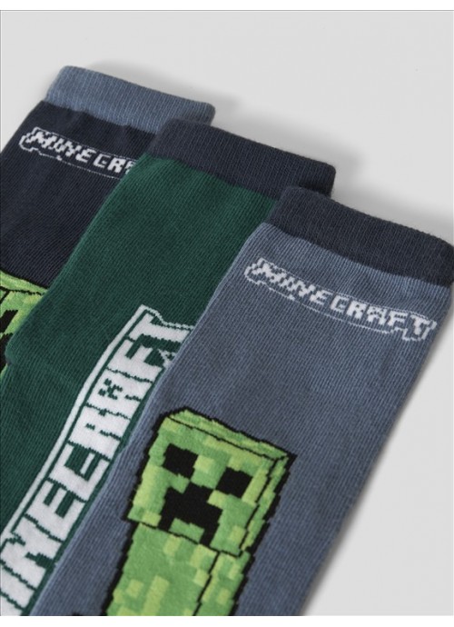 Κάλτσες minecraft 3 τεμάχια Name It